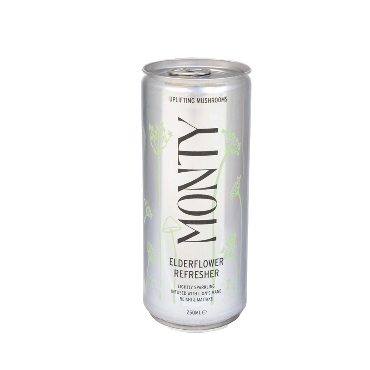 Lion's Mane, Reishi & Maitake mushroom social soda - clarity, calm & connection - Elderflower Sparkling
