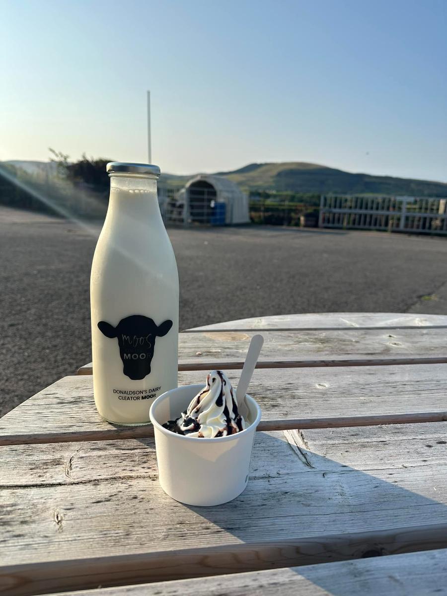 Milk Vending Machine at Moos on the Moor