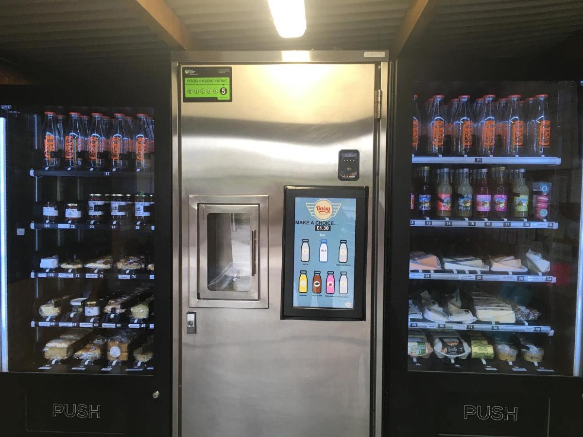 Milk Vending Machine at Brightstone Lane